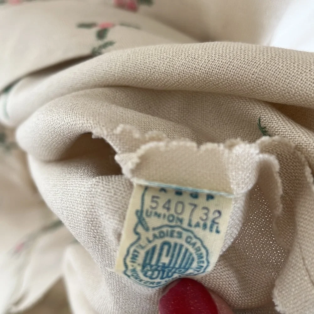 B. Altman & Co Vintage Floral Dress - Picture 5 of 5